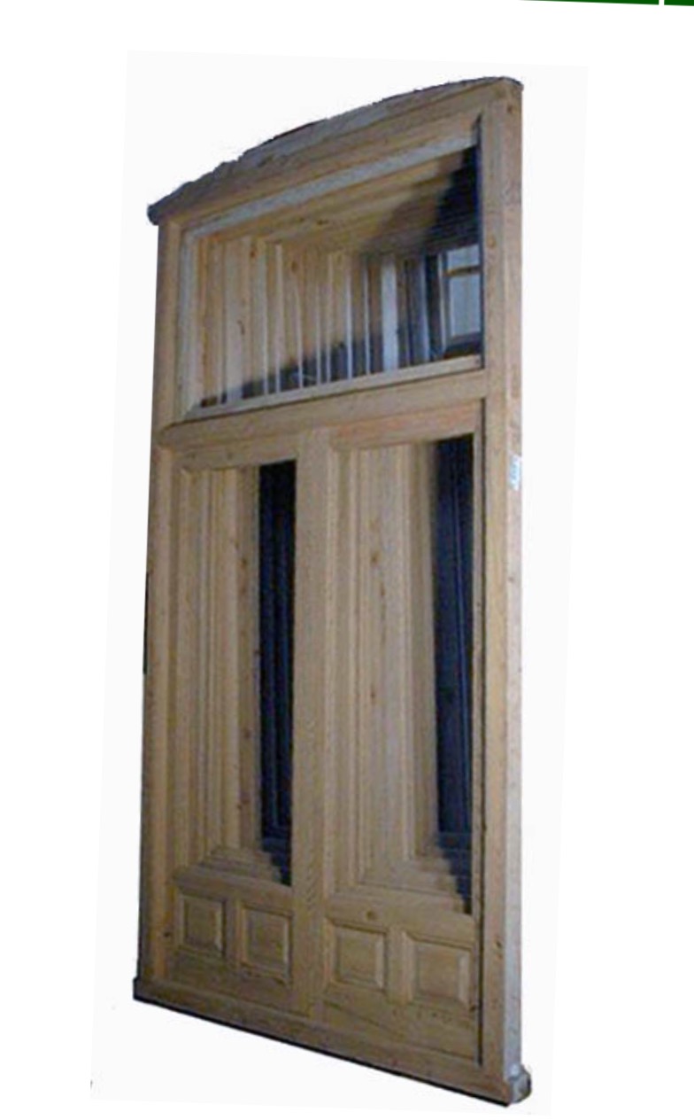 Ventana de 2 hojas con sobreventana