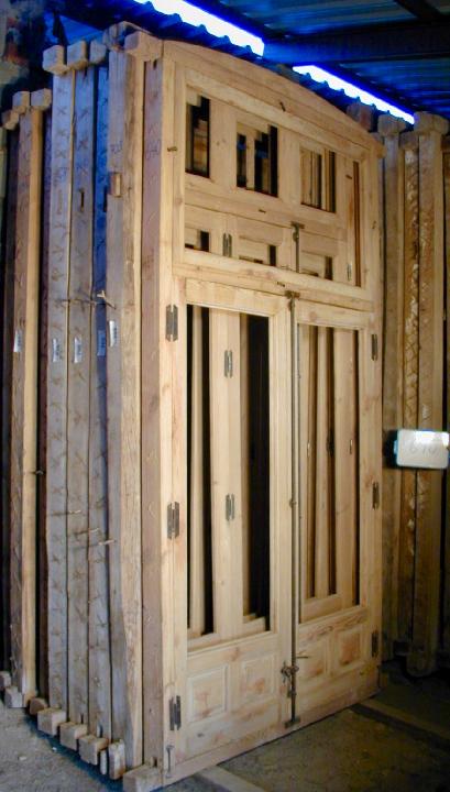 Ventana de 2 hojas con sobreventana