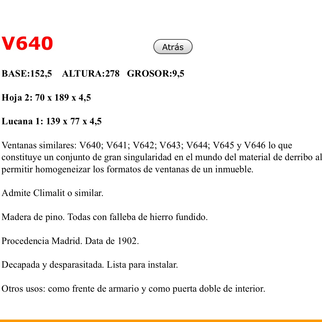 Ventana de 2 hojas con sobreventana