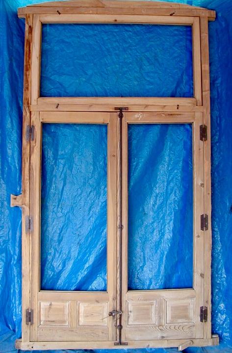 Ventana de 2 hojas  con sobreventana