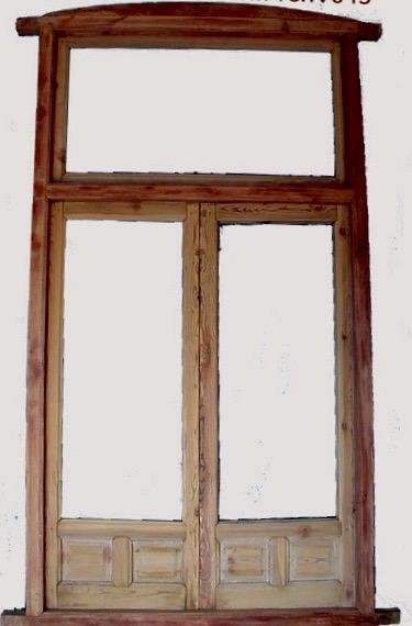 Ventana de 2 hojas  con sobreventana
