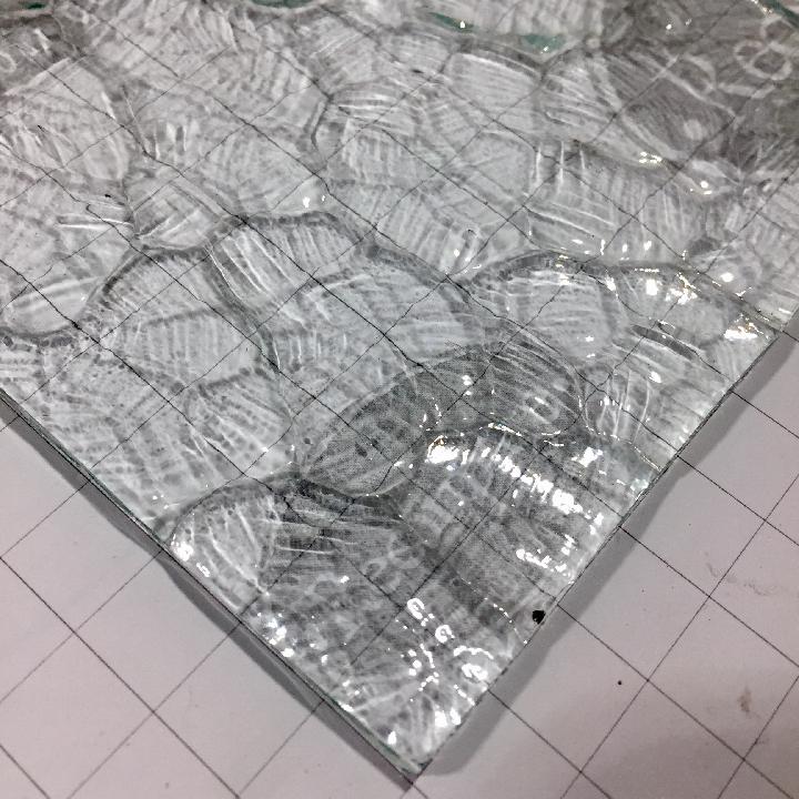 Cristal impreso