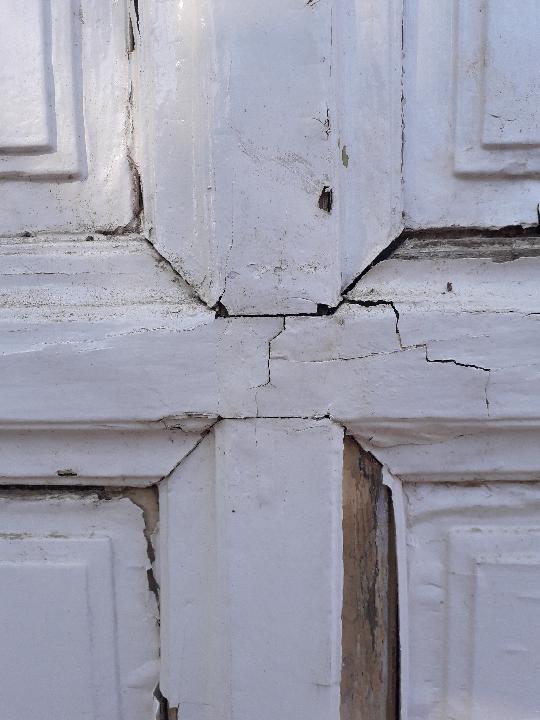 Puerta interior opaca