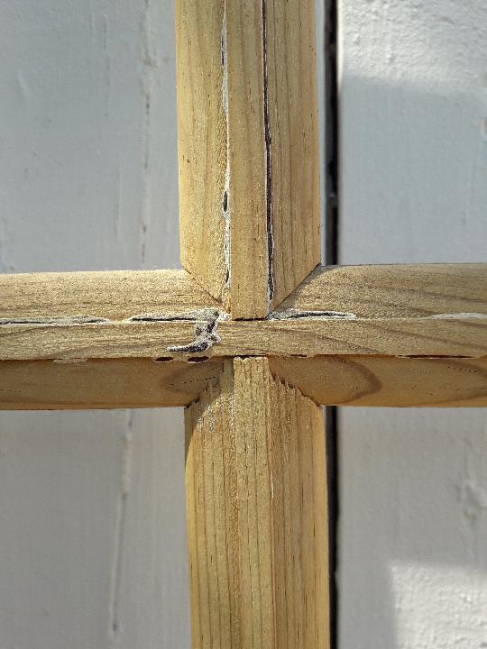 Puerta interior cristalera