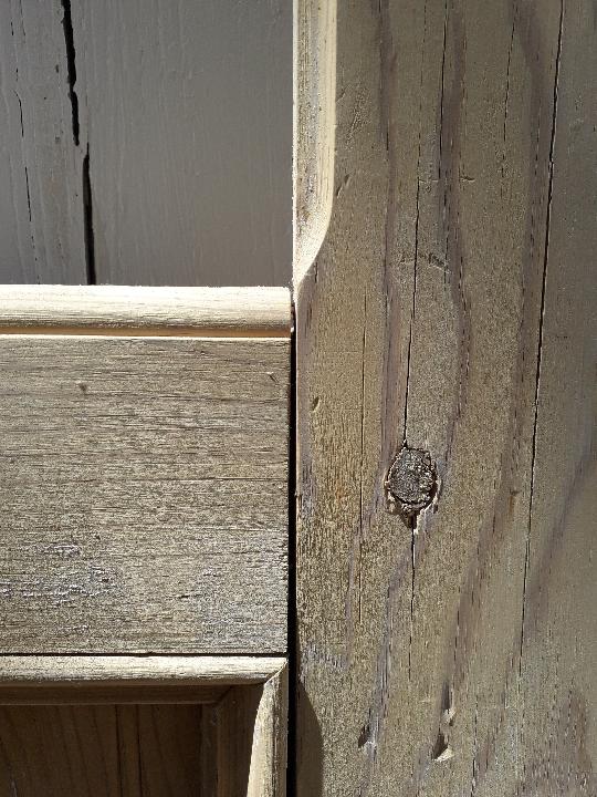 Puerta interior cristalera
