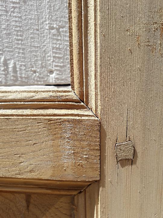 Puerta interior cristalera