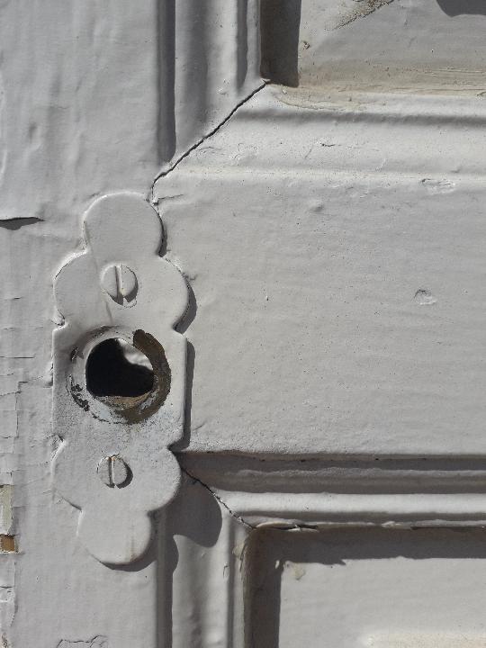 Puerta interior opaca