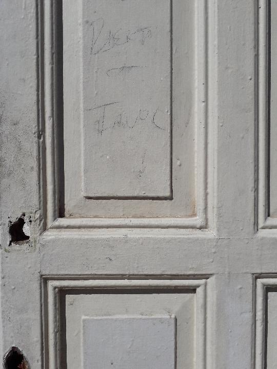 Puerta interior opaca