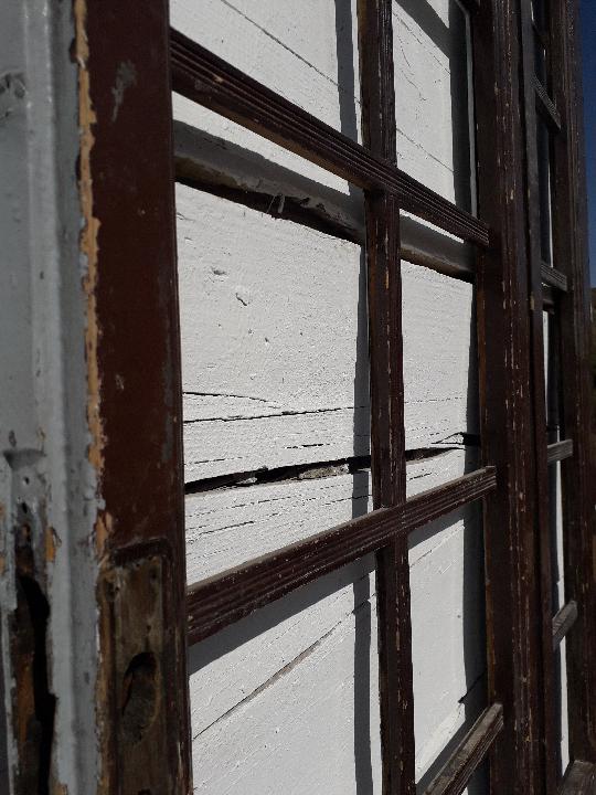 Puerta interior cristalera