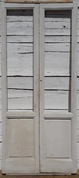 Puerta interior cristalera doble