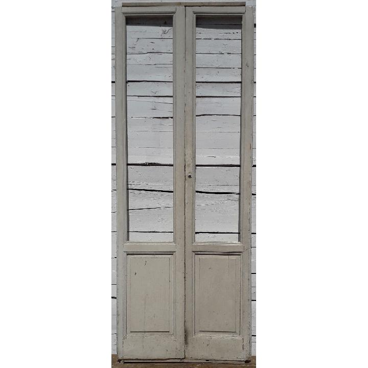 Puerta interior cristalera doble