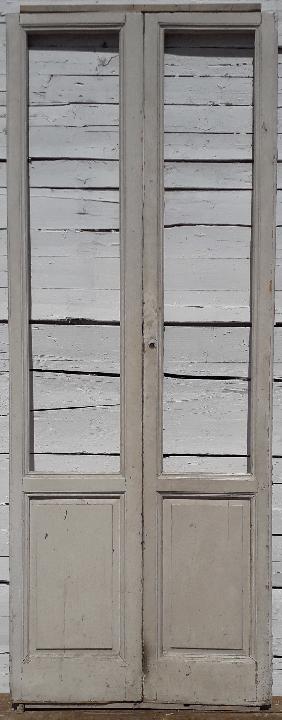 Puerta interior cristalera doble