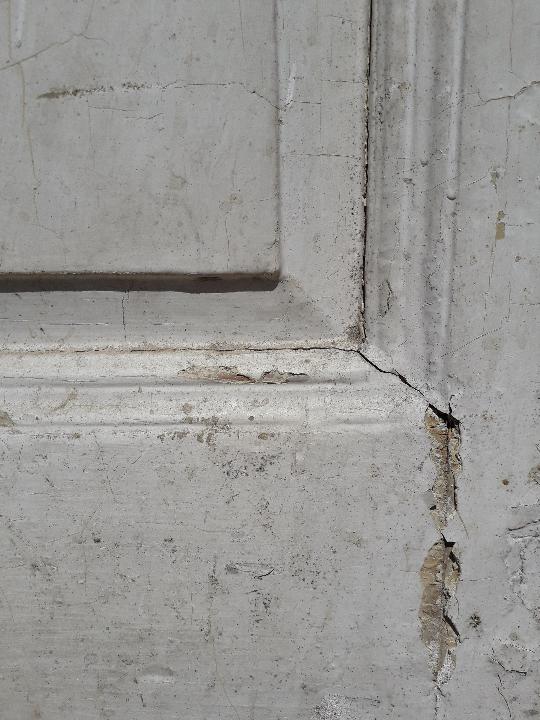 Puerta interior cristalera doble