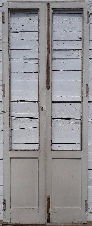 Puerta interior cristalera doble