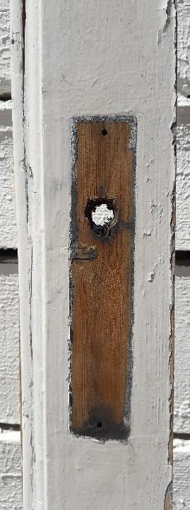 Puerta interior cristalera