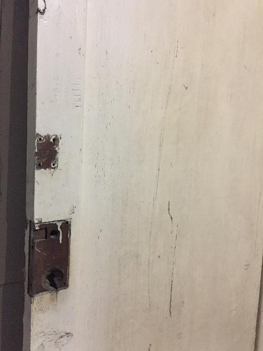 Puerta interior opaca