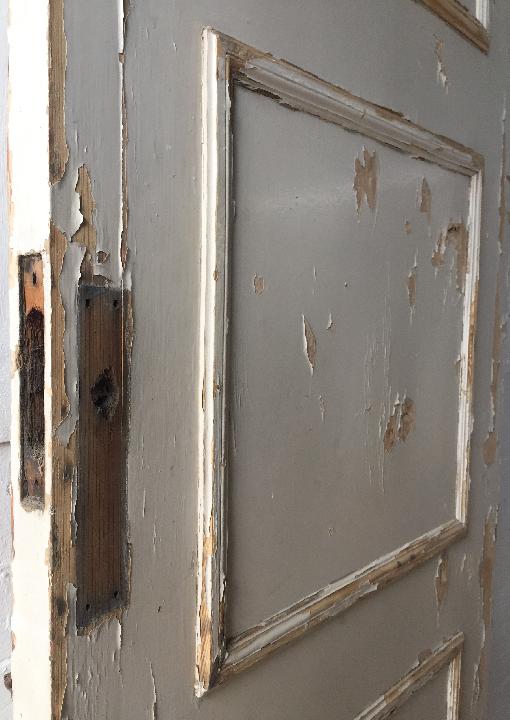 Puerta interior opaca