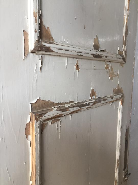 Puerta interior opaca