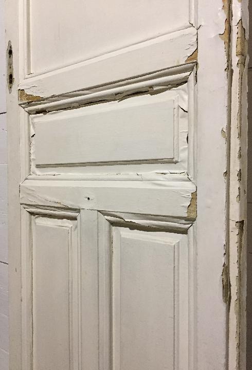 Puerta interior opaca