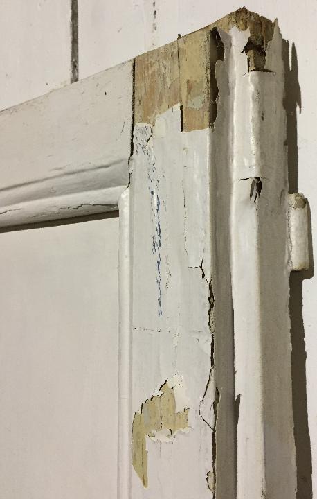 Puerta interior opaca