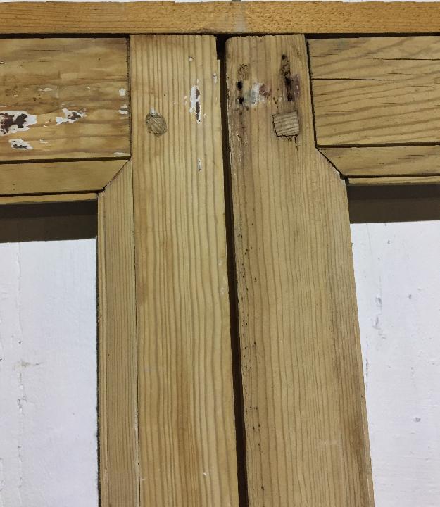 Puerta balconera doble
