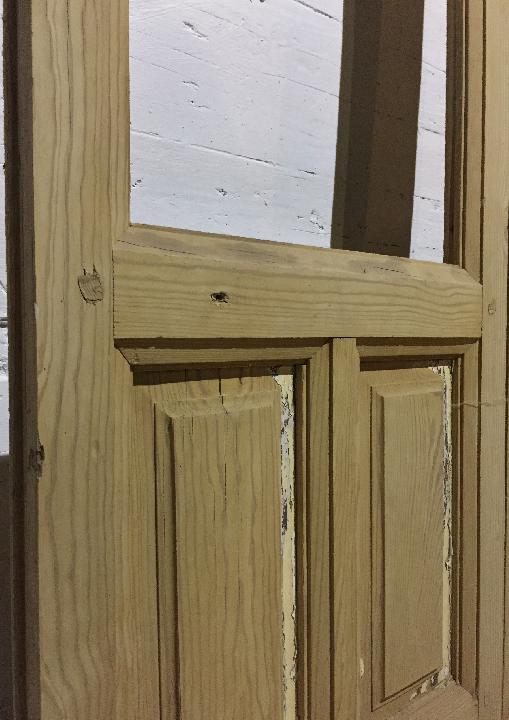 Puerta balconera doble