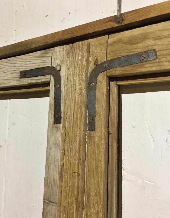 Puerta balconera doble