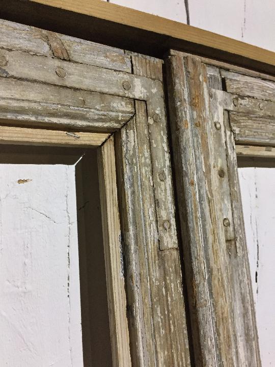 Puerta balconera doble