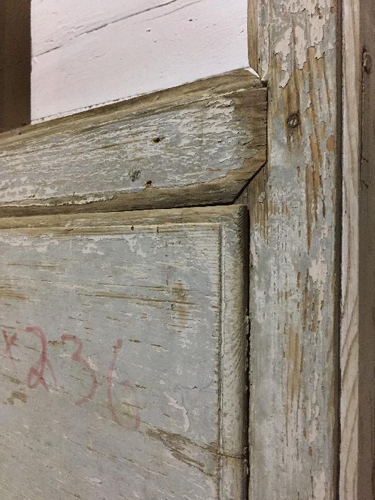 Puerta balconera doble