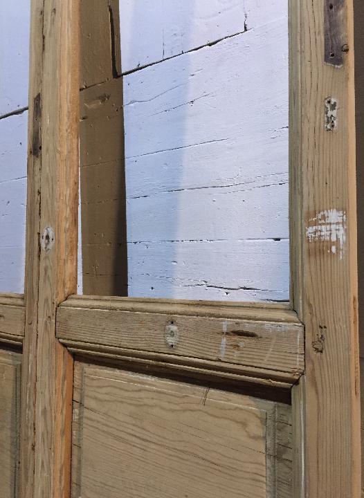Puerta balconera doble