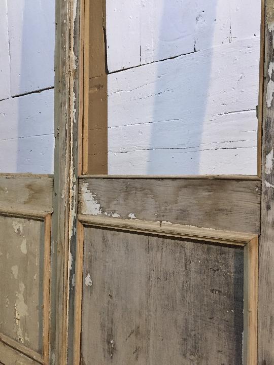 Puerta balconera doble