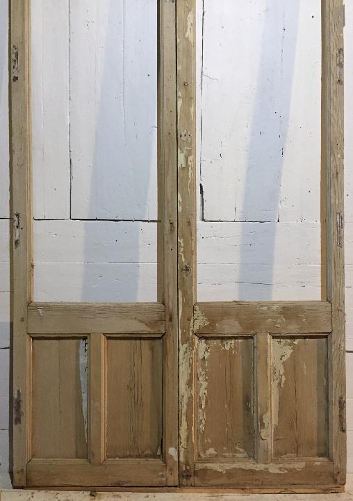 Puerta balconera doble