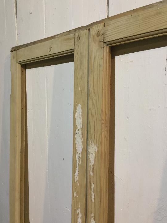 Puerta balconera doble
