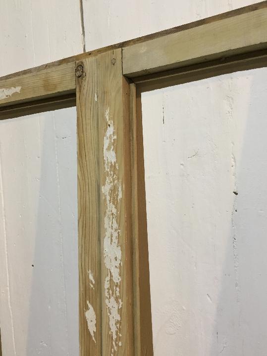 Puerta balconera doble