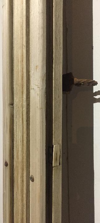 Puerta balconera doble