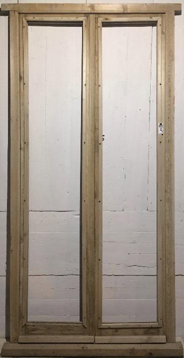 Puerta balconera doble