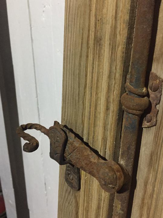 Puerta balconera doble