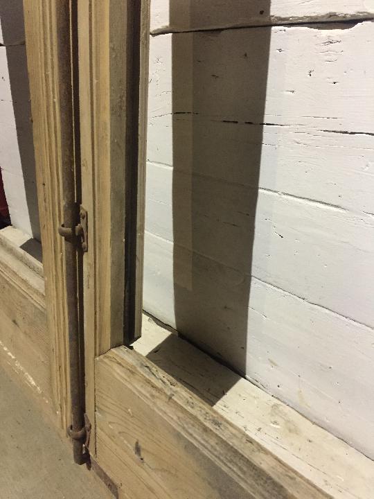 Puerta balconera doble
