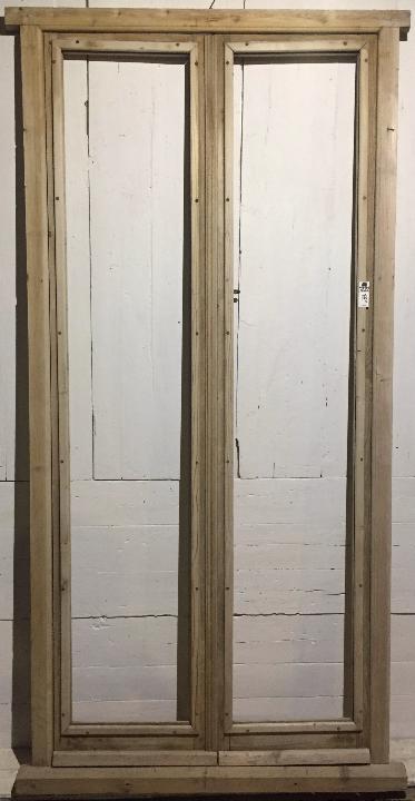 Puerta balconera doble