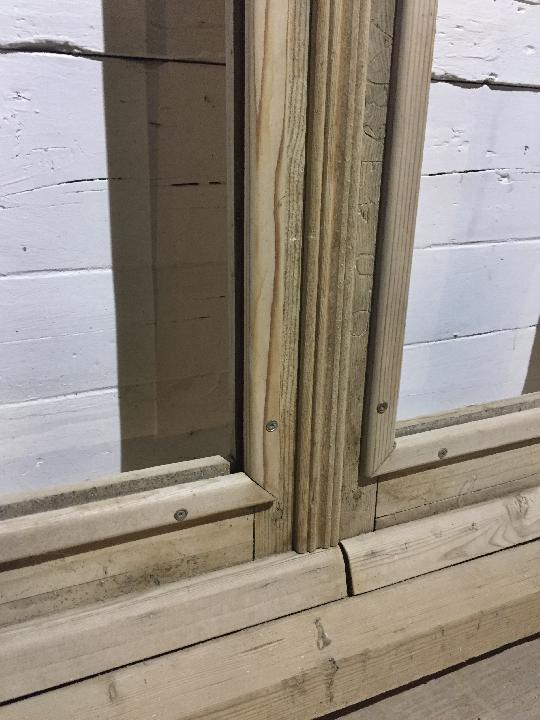 Puerta balconera doble