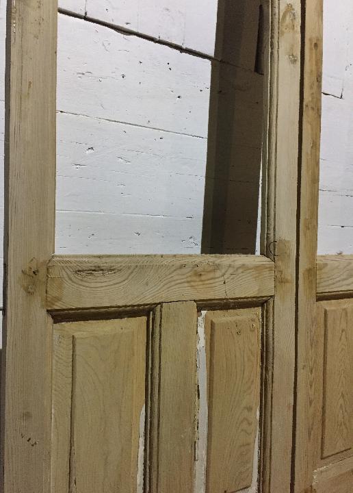 Puerta balconera doble