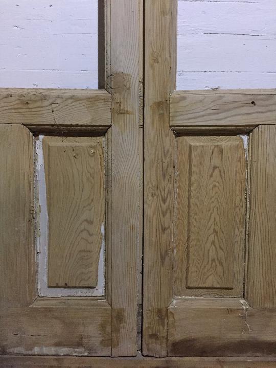 Puerta balconera doble