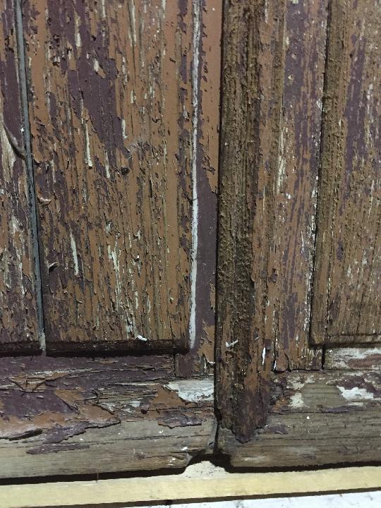 Puerta balconera doble