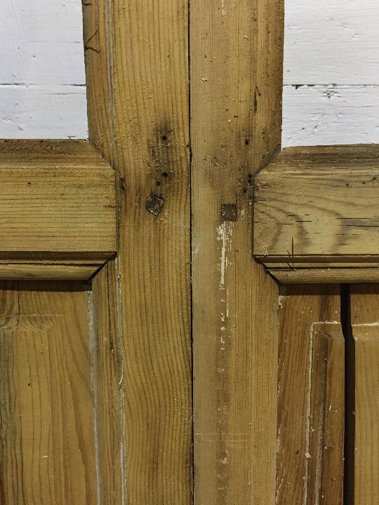 Puerta balconera doble
