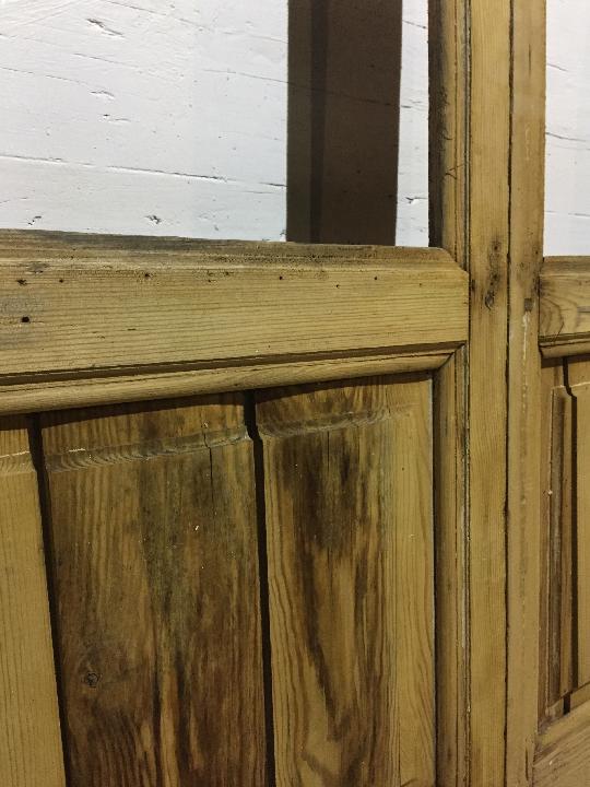 Puerta balconera doble