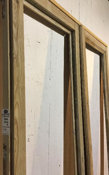 Puerta balconera doble