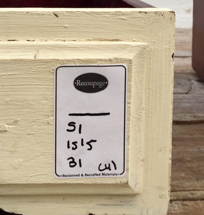 Cajón de madera