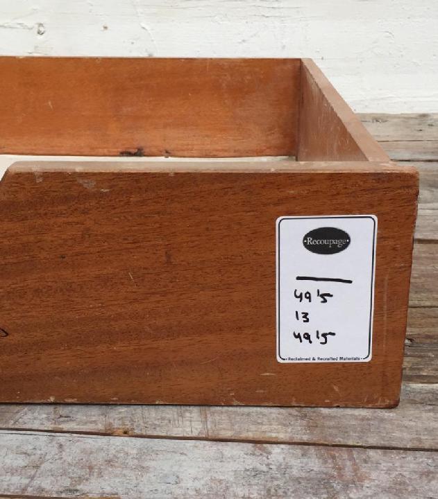 Cajón de madera