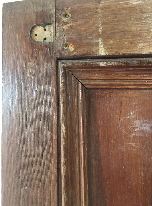 Puerta interior opaca