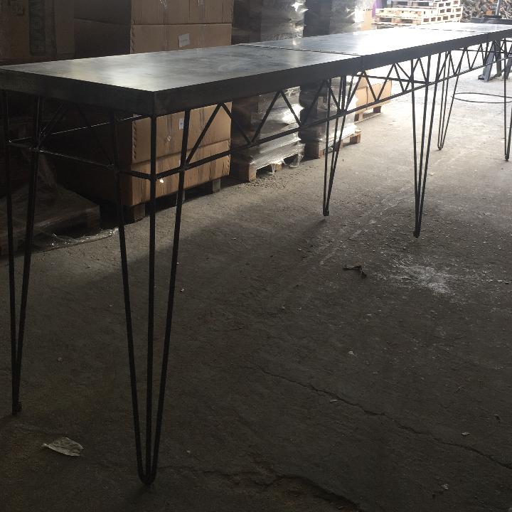 Tablero chapados en zinc